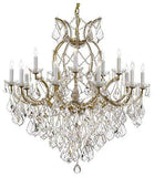 Set of 2-1 Maria Theresa Crystal Lighting Chandeliers Lights Fixture Ceiling Lamp H38" X W37" and 1 Large Foyer/Entryway Maria Theresa Empress Crystal (tm) Chandelier Chandeliers Lighting H 52 W 52 - 1EA 1/21510/15+1 + 1EA 918/36 A500-